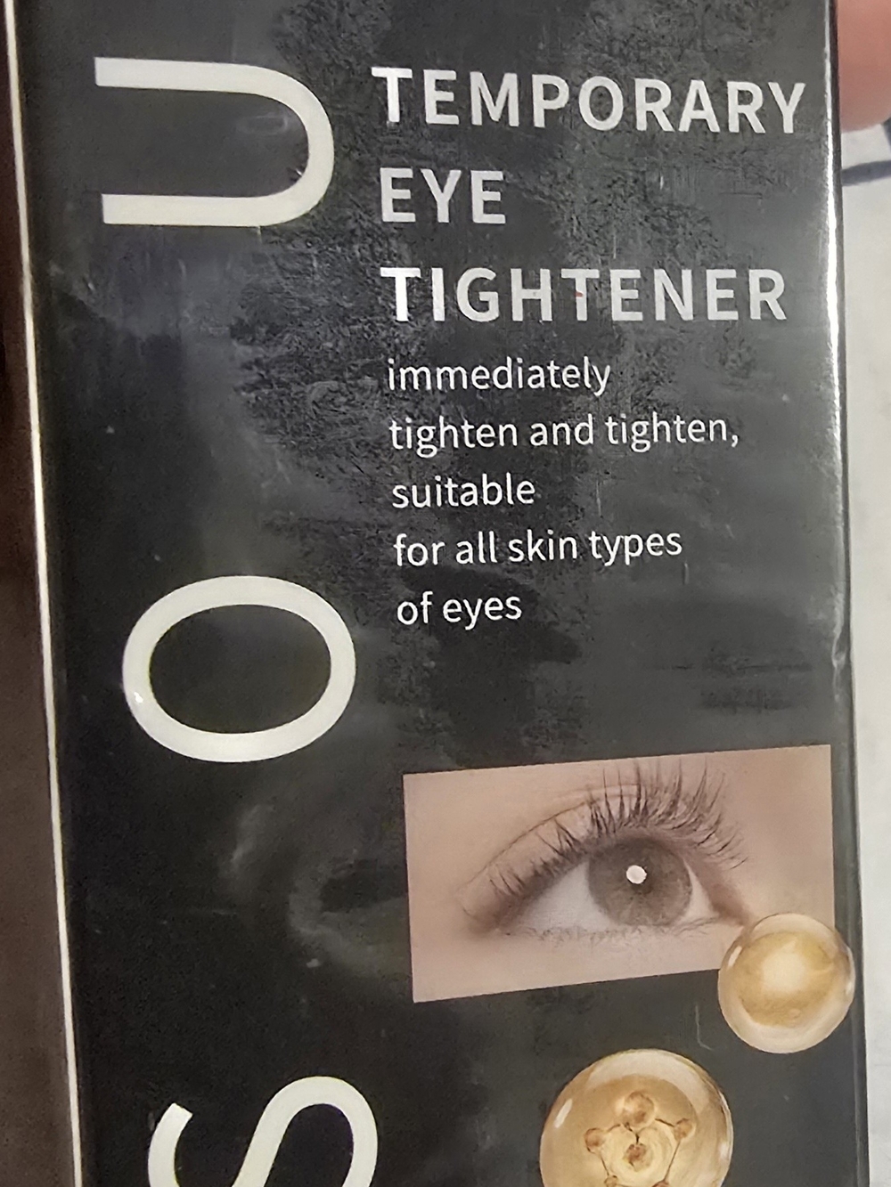 Soug TEMPORARY Eye Tightener - Black Packaging